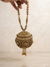 Round Brass Bag