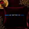 Stylish Evil Eye Rakhi with Crystal Spacers