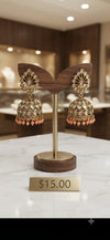 RK Jewellers Premium Jhumka Collection.