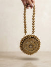 Round small Brass Bag
