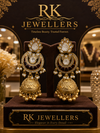 Traditional Gold Jhumka Earrings