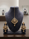 ✨ Elegant Gold Diamond-Pattern Jewellery Set ✨