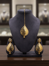 ✨ Elegant Gold Teardrop Jewellery Set ✨