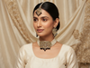 Royal Kundan & Pearl Choker Set with Maang Tikka