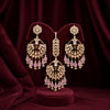Kundan Pink Stone Jewellery Set Australia