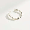 Elegant Silver Bangle showcasing a sleek design, perfect for any occasion and adding a touch of sophistication.
